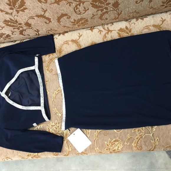 2-piece, Back Cut-out, Blingy Sexy Cruise Dress - Picture 10 of 15